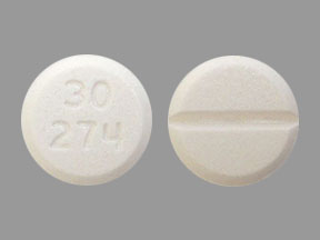 Pill 30 274 White Round is Morphine Sulfate