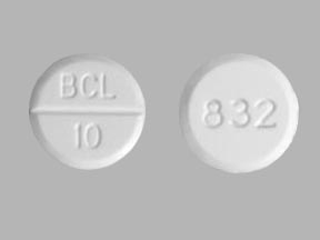 Bethanechol chloride 10 mg 832 BCL 10