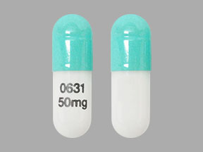 Clomipramine hydrochloride 50 mg 0631 50mg