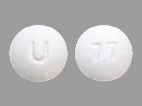 Clonidine hydrochloride extended-release 0.1 mg U 77