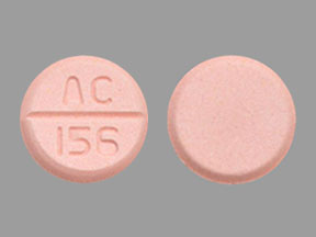 Pill AC 156 Orange Round is Haloperidol
