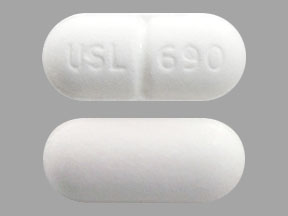 Pill USL 690 is Ethacrynic Acid 25 mg