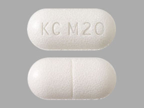 Pill KC M20 is Klor-Con M20 20 mEq