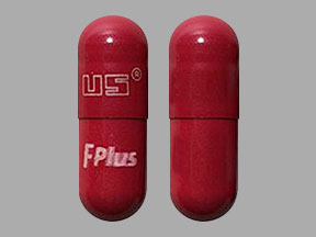 Pill US F Plus is Fusion Plus Vitamin B Complex with C, Folic Acid, Iron and Probiotics