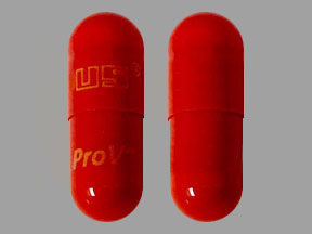 Pill US ProV Red Capsule-shape is Provida OB