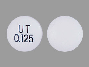 Pill UT 0.125 is Orenitram 0.125 mg