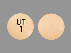 Pill UT 1 Yellow Round is Orenitram