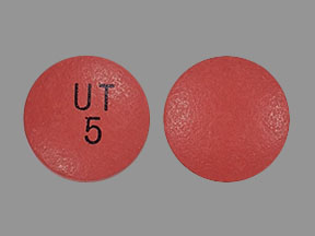 Pill UT 5 Red Round is Orenitram