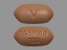 Pill TASMAR 100 V is Tasmar 100 mg