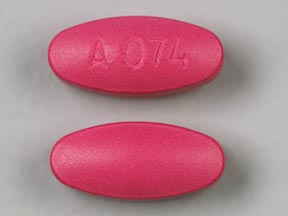 Pill A 074 is Dolgic Plus acetaminophen 750 mg, butalbital 50 mg and caffeine 40 mg