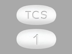 Pill TCS 1 is Envarsus XR 1 mg