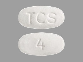 Pill TCS 4 White Oval is Envarsus XR