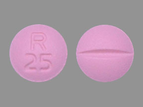 Pill R 25 is Metoprolol Tartrate 25 mg