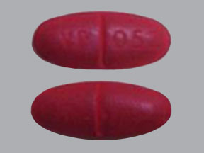 Pill VP 052 Red Oval is Corvite 150