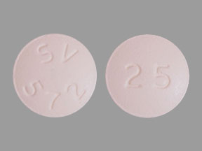 Pill SV 572 25 Yellow Round is Tivicay