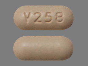 Pill V258 Beige Oval is PrePlus