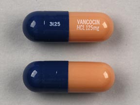 Vancomycin hydrochloride 125 mg 3125 VANCOCIN HCL 125mg