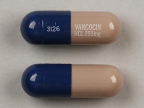 Pille 3126 VANCOCIN HCL 250mg er Vancocin 250 mg