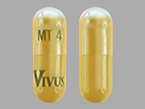 Pill MT 4 VIVUS Yellow Capsule/Oblong is Pancreaze