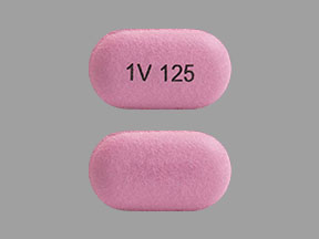 Pill 1V125 Pink Oval is Orkambi