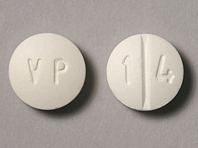 Pill VP 1 4 White Round is Ethambutol Hydrochloride