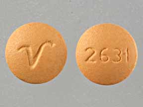 Pill V 2631 Orange Round is Cyclobenzaprine Hydrochloride