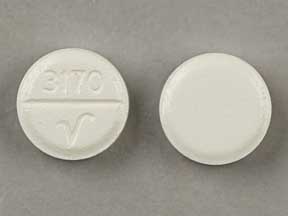 Pill 3170 V is Furosemide 40 mg