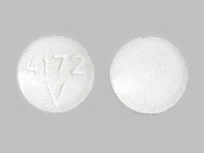 Pill 4172 V White Round is Meperidine Hydrochloride