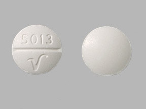 Phenobarbital 64.8 mg 5013 V