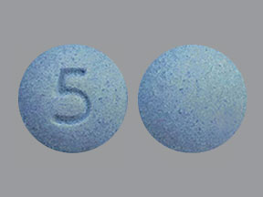 5 Pill Blue Round 6mm Pill Identifier Drugs Com