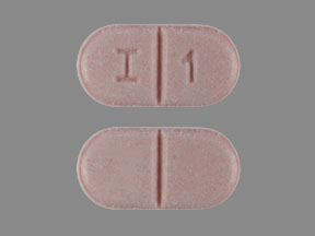 Pill I 1 Pink Capsule/Oblong is Glimepiride