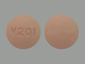 Pill V201 Pink Round is Av-VITE FB Forte