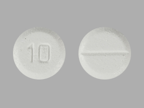 Hyoscyamine sulfate 0.125 mg 10