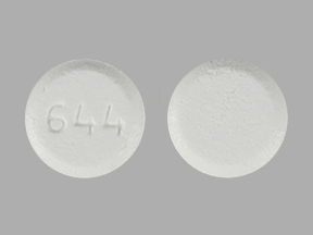 Hyoscyamine sulfate (sublingual) 0.125 mg 644