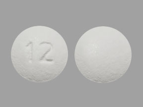 12 Pill White Round 8mm Pill Identifier Drugs Com