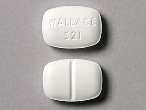 Pill WALLACE 521 is Lufyllin 200 mg