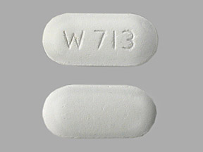 Pill W 713 White Oval is Cefprozil
