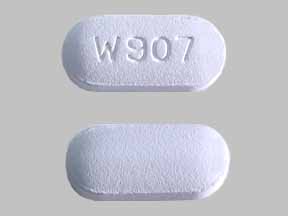 Pill W 907 White Oval is Ranitidine Hydrochloride