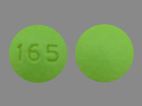 Pill 165 is Ferrous Gluconate 324 mg