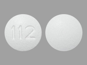 La pilule 112 est du sulfate de phénohytro atropine 0,0194 mg / du sulfate d'hyoscyamine 0,1037 mg / du phénobarbital 16,2 mg / du bromhydrate de scopolamine 0,0065 mg