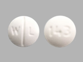 Pill WL 143 White Round is Phenobarbital