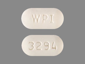 Pill WPI 3294 White Capsule/Oblong is Telmisartan