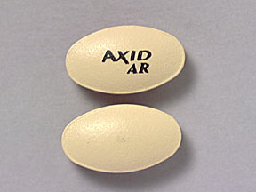 Pill AXID AR Tan Oval is Axid AR