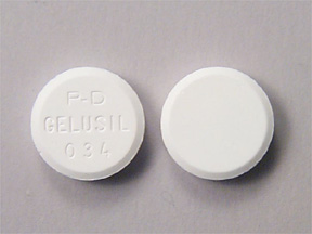 Pil PD GELUSIL 034 is Gelusil aluminiumhydroxide gedroogde gel 200 mg / magnesiumhydroxide 200 mg / simethicone 25 mg