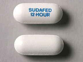 Pill Imprint SUDAFED 12 HOUR (Sudafed 12 Hour 120 mg)