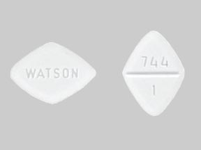 Estazolam 1 mg WATSON 744 1
