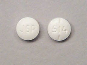 Pill JSP 514 White Round is Levothyroxine Sodium