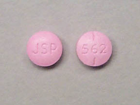 Pill JSP 562 Pink Round is Unithroid