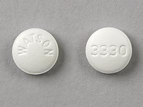 Pill WATSON 3330 White Round is Fexmid