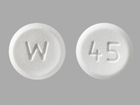 Pioglitazone hydrochloride 45 mg (base) W 45